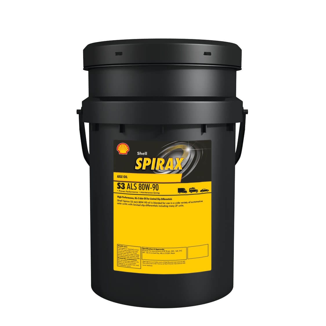 Spirax S3 ALS 80W-90 - 20L - olej przekładniowy - SHELL 1 Spirax S3 ALS 80W-90 - 20L - olej przekładniowy - SHELL