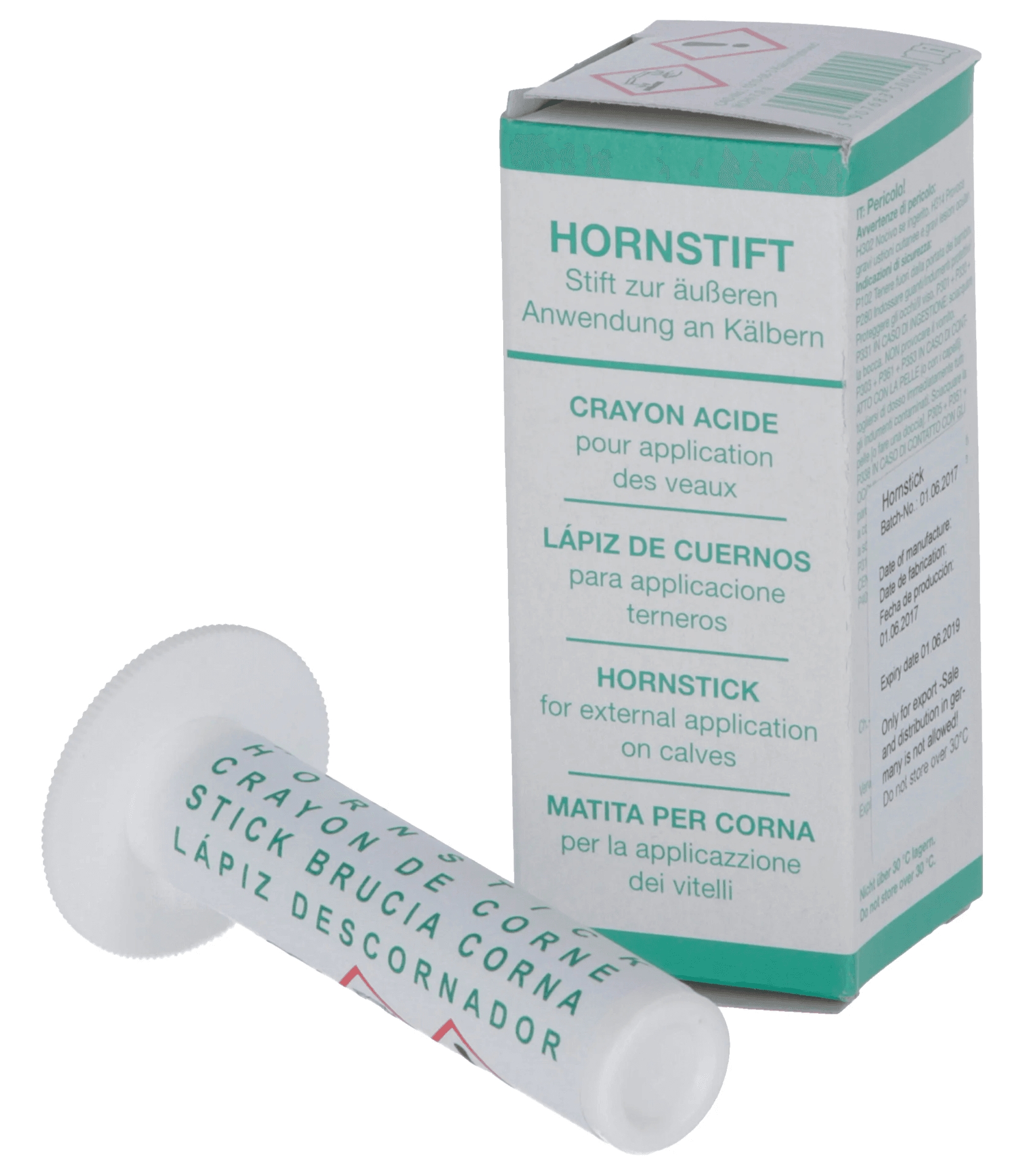 Sztyft kaustyczny do dekornizacji - 45g - Kerbl 1 Sztyft kaustyczny do dekornizacji - 45g - Kerbl