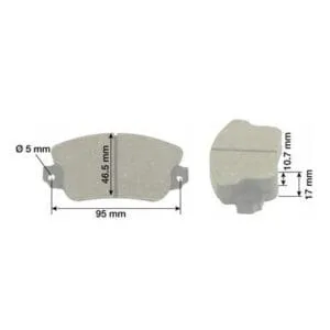 klocki hamulcowe merlo