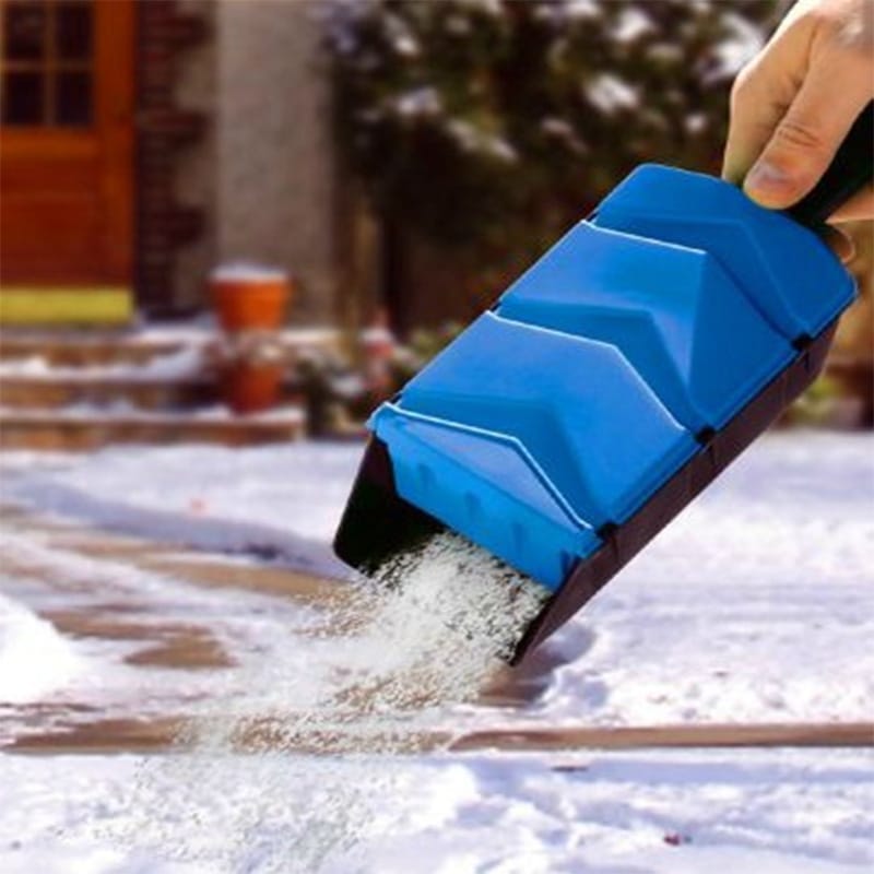 Łopatka rozsiewająca - niebieska - szufelka do rozsypywania - Prosperplast 2 Łopatka rozsiewająca - niebieska - szufelka do rozsypywania - Prosperplast