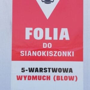 Folia do balotów - 750 biała 1800m - folia do sianokiszonki - DIADEM