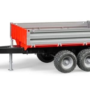 Przyczepa wywrotka srebrna 02019 - BRUDER