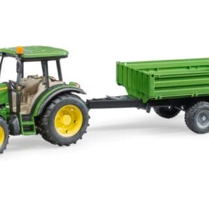 Traktor John Deere 5115M z przyczepą wywrotką - ZESTAW - 02108 - BRUDER