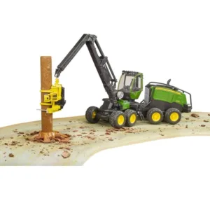 Harwester John Deere 1270G z konarem drzewa - 02135 - BRUDER