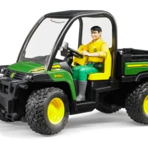 Quad z wywrotką - Buggy John Deere Gator 855D z kierowcą - 02490 - BRUDER
