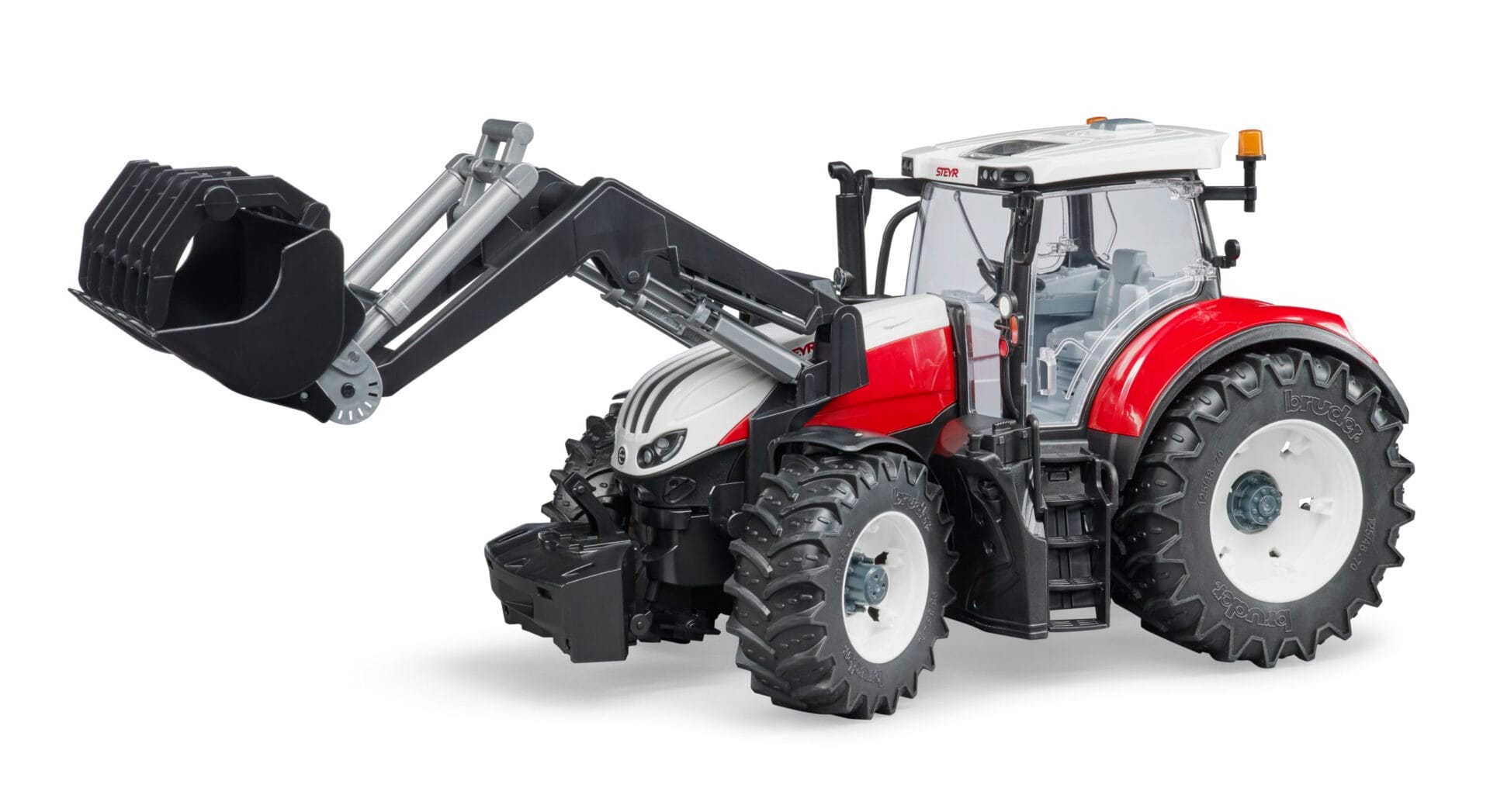 Traktor Steyr 6300 Terrus CVT z ładowarką czołową - 03181 - BRUDER 2 Traktor Steyr 6300 Terrus CVT z ładowarką czołową - 03181 - BRUDER