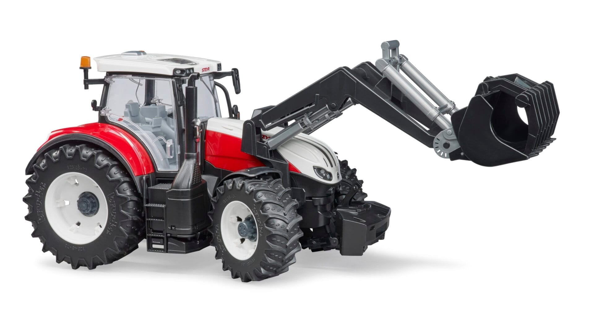 Traktor Steyr 6300 Terrus CVT z ładowarką czołową - 03181 - BRUDER 3 Traktor Steyr 6300 Terrus CVT z ładowarką czołową - 03181 - BRUDER