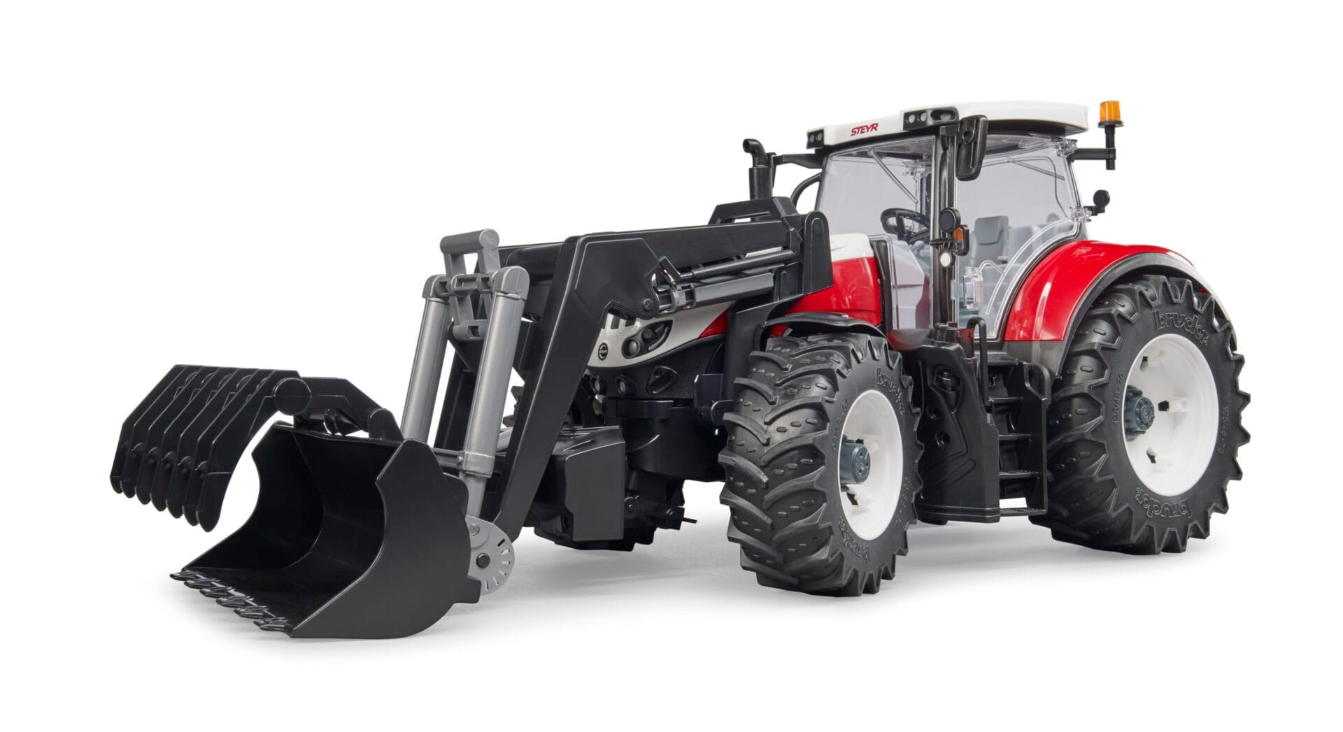 Traktor Steyr 6300 Terrus CVT z ładowarką czołową - 03181 - BRUDER 5 Traktor Steyr 6300 Terrus CVT z ładowarką czołową - 03181 - BRUDER