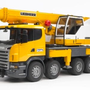Dźwig z modułem sygnalizacyjnym - Scania R - 03570 - BRUDER