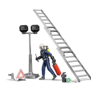 Figurka strażaka z akcesoriami - 62700 - BRUDER