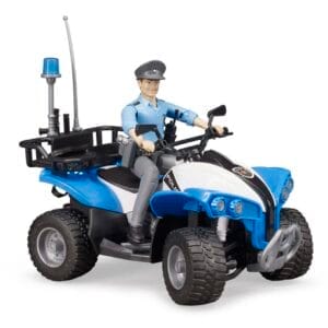 Quad z policjantką i akcesoriami - 63010 - BRUDER