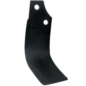 Nóż wygięty prawy 80X10, Rozstaw otw 56 / śr.14,5 - ZAMIENNIK - 13100418 01110426 M01110426R - Maschio Gaspardo