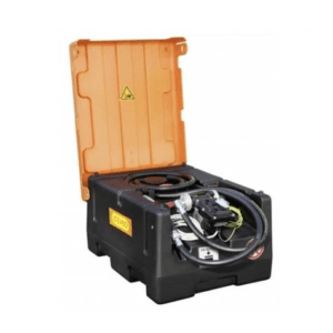 Zbiornik mobilny na benzynę 120 L z pompą elektryczną 12V - kapturem - Homologacja ADR - Easy Mobil