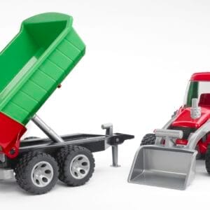 Traktor z ładowarką i przyczepą - Roadmax - 20116 - BRUDER