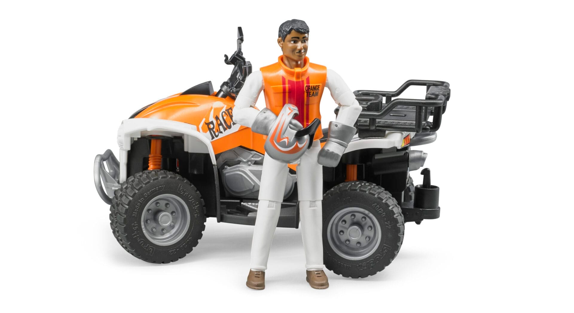 Quad z kierowcą - 63000 - BRUDER 4 Quad z kierowcą - 63000 - BRUDER