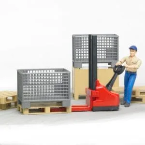 Akcesoria logistyczne z figurką - 62200 - BRUDER