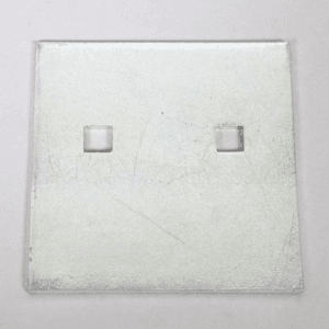 Skrobak Howard 100X100 - Grubość 3mm - 2 otwory 10mm - 652882 - ZAMIENNIK