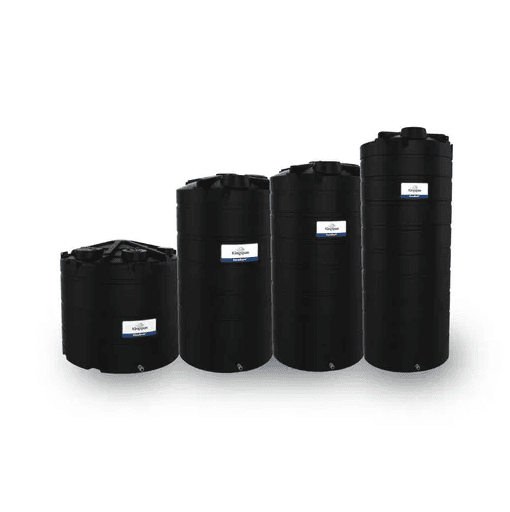 Zbiornik jednopłaszczowy pojemność 22 000l z zaworem kulowym 2“ na dole zbiornika, kolor czarny 1 Zbiornik jednopłaszczowy pojemność 22 000l z zaworem kulowym 2“ na dole zbiornika, kolor czarny