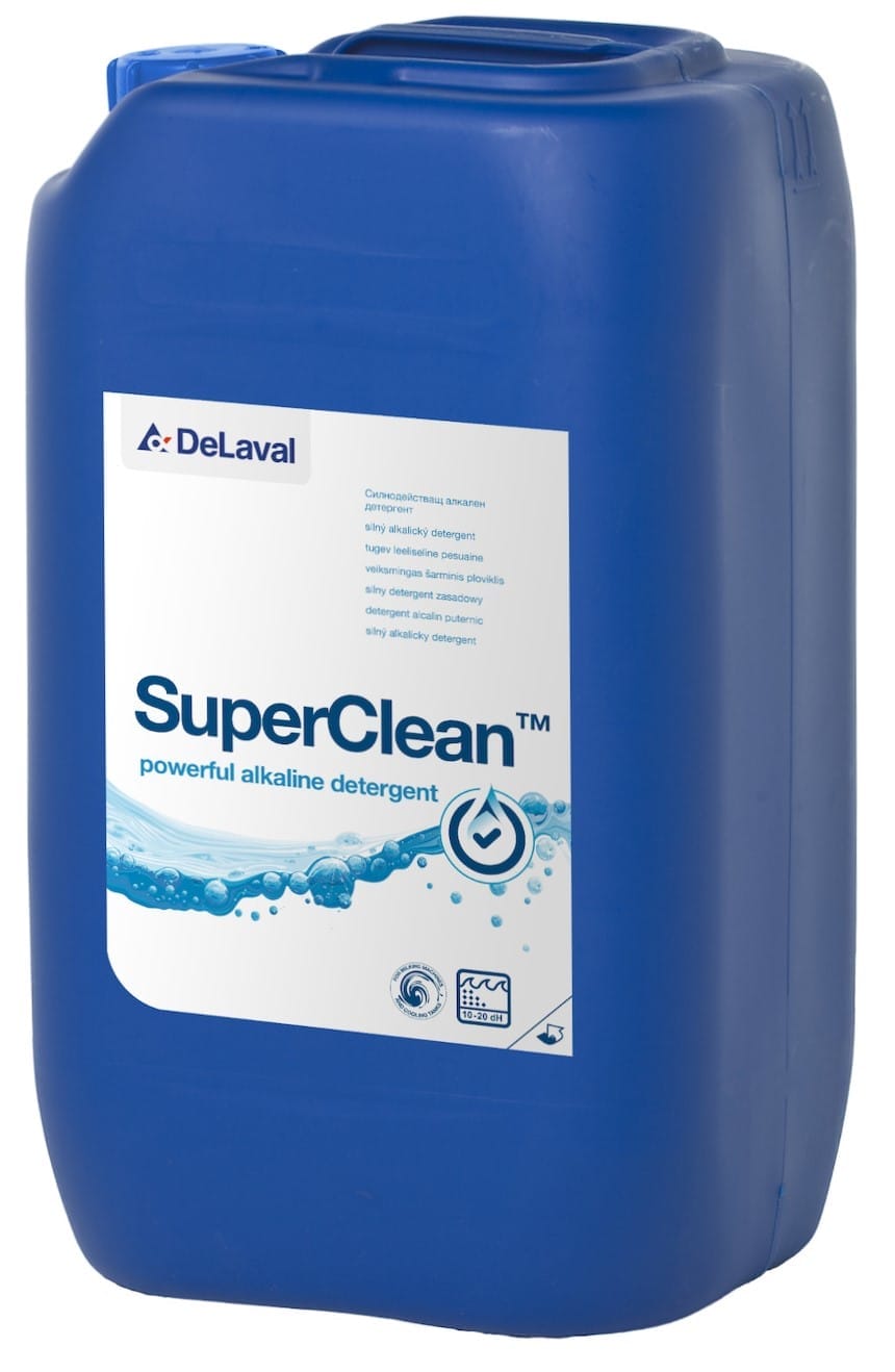 SuperClean DeLaval 25L - zasada do mycia dojarek - 92053335 - DeLaval 1 SuperClean DeLaval 25L - zasada do mycia dojarek - 92053335 - DeLaval