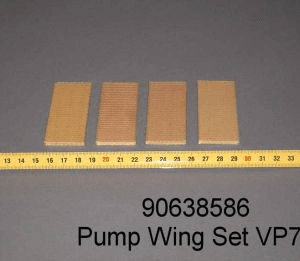 Łopatki do pompy - VP 70 - komplet 4szt. - 90638586 - DeLaval