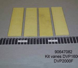 Łopatki do pompy - DVP1600 / DVP2000F - komplet 4szt. - 90647082 - DeLaval