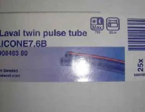 Przewód podwójny silikonowy 7.6/13.2 L=25m nieb. - 90846380 - DeLaval