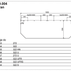 Ekran 1650x558 mm - 499.004 - POTTINGER
