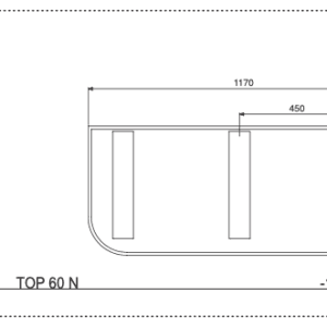 Ekran 1170x500 mm - 499.006 - POTTINGER