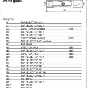 Wałek giętki - 522.031 - POTTINGER