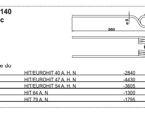 Palec zgrabiarki podwójny - 436.140 - Pottinger
