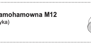 Nakrętka samohamowna M12 (do śruby nożyka)