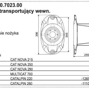 88+2420.7023.00 Bęben transportujący wewn. - POTTINGER