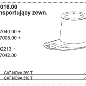 88+2446.7016.00 Bęben transportujący zewn. - POTTINGER