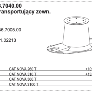 88+2446.7040.00 Bęben transportujący zewn. - POTTINGER