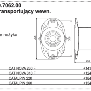 88+2420.7062.00 Bęben transportujący wewn. - POTTINGER