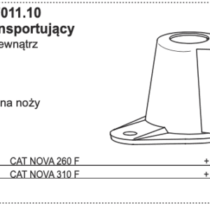 Bęben kosiarki dyskowej - transportujący zewnątrz i wewnątrz - 88+2520.7011.10 - Pottinger