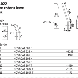 Palce rotoru - LEWE - 625.022 - Pottinger