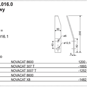 Zęby rotora le.dł - 384.30.016.0 - POTTINGER