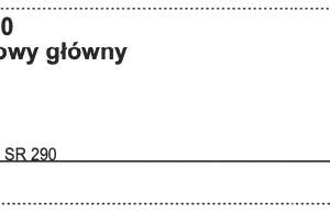 Napęd pasowy główny