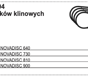 Zestaw pasków klinowych do napędu