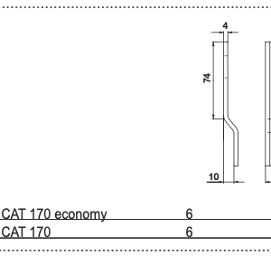 Nożyk kosiarki - PRAWY - 434.984 - Pottinger