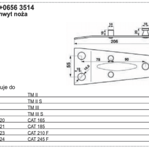 Resor piórowy - 70+0656 3514 - POTTINGER