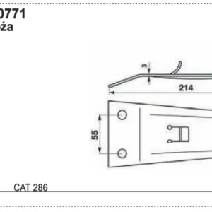 Resor piórowy - 70+1650 0771 - POTTINGER