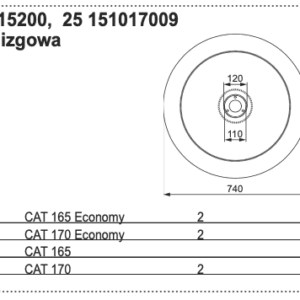 Talerz Ø 735MM - 25+153315200 - POTTINGER
