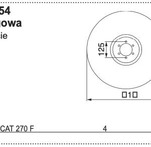 Tarcza ślizgowa normalnego cięcia - 0658.4954 - Pottinger