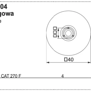 Tarcza ślizgowa wysokiego cięcia - 0658 9004 - Pottinger