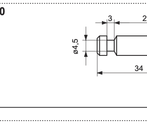 Kołek ścinający MEX OK - 433.80.009.0 - Pottinger