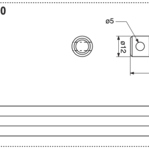 Kołek ścinający - 435.80.033.0 - Pottinger