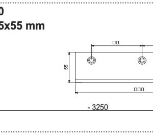Skorbak 235x55 mm - 410.41.020.0 - Pottinger
