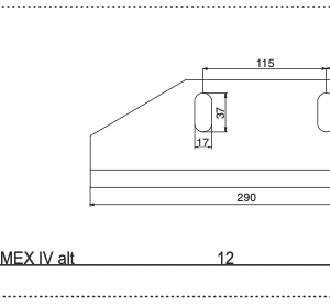 Nóż MEX IV - 434.013 - Pottinger